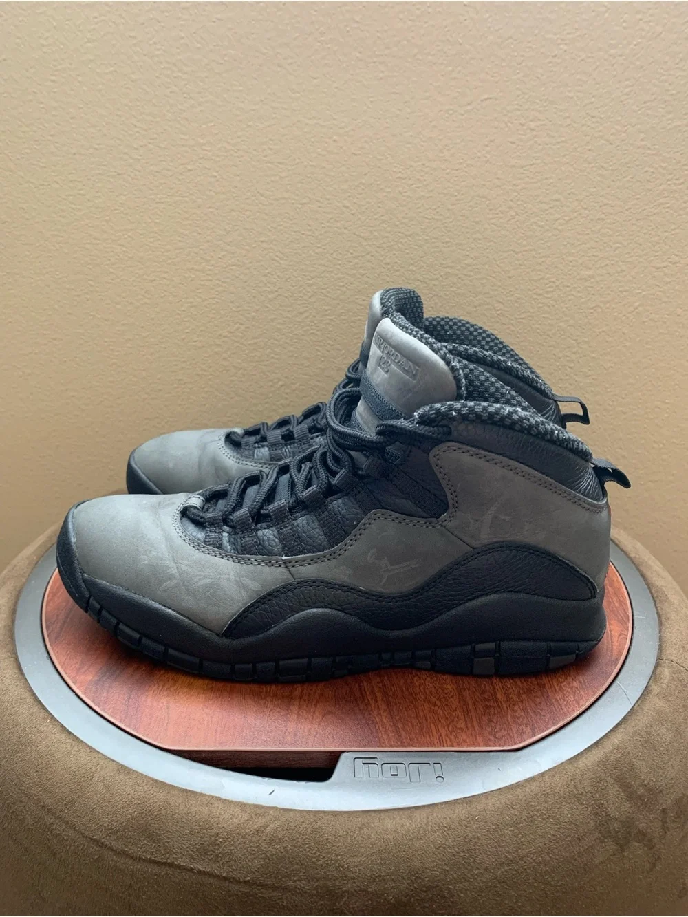 Air Jordan 10 Retro Shadow (2018) Men Size 9.5. No Box. Used Good Condition.